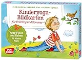 Kinderyoga-Bildkarten für Frühling und Sommer: Yogaflows und Reime für kleine Yoginis. Einfache...